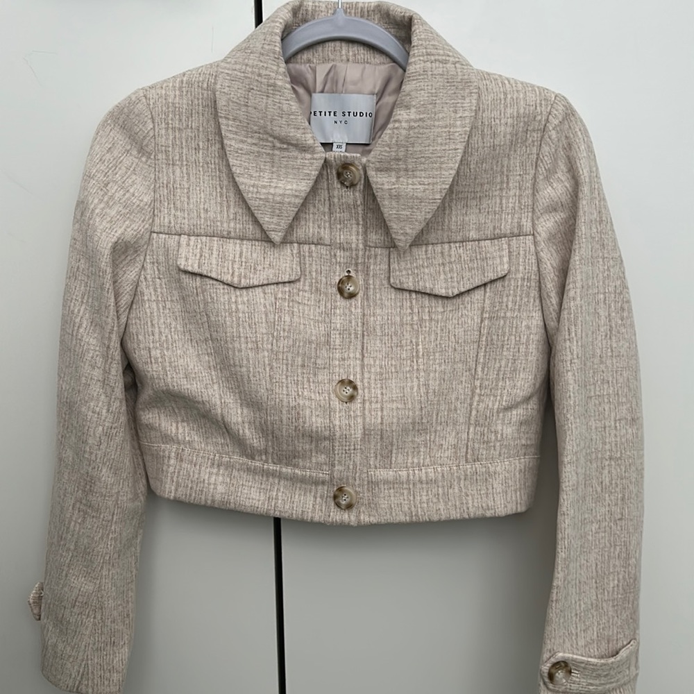 Petite Studio - Zaria Jacket - Oatmeal - XXS